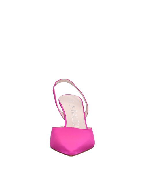 Décolleté slingback in raso LELLA BALDI | LT419T RASOFUXIA